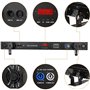 QYOEGSQ Barre Lumineuse de Lavage de scène à LED, lumière de Lavage Murale 180 W, 18 LED RVB, Prise en Charge DMX et contrôle du