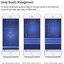 Analyseur de sommeil Bluetooth, suivi intelligent du sommeil, moniteur de fréquence cardiaque, suivi des données et alertes d'ex