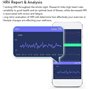 Analyseur de sommeil Bluetooth, suivi intelligent du sommeil, moniteur de fréquence cardiaque, suivi des données et alertes d'ex
