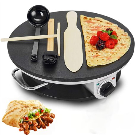 Crêpière et crêpes électrique