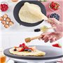 machine à crêpes et tortillas automatique 1200 W