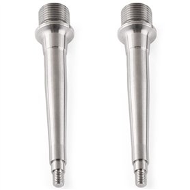 Roulements à billes scellés double face 2 Pièces 93Mm Titane/Ti Broche/essieux Pédales D'arbre De Pied Portant L'arbre De Pédale