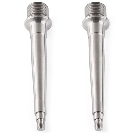 Roulements à billes scellés double face 2 Pièces 93Mm Titane/Ti Broche/essieux Pédales D'arbre De Pied Portant L'arbre De Pédale