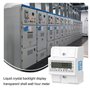 HEYOUTH Compteur D'électricité Affichage Triphasé De La Consommation Électrique,Rail Din Compteur d'énergie Triphasique Voltmètr