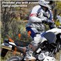 YOFAB Coussin de Selle Moto pour BMW F900XR F 900 XR F900R, Gel Coussin Moto en Nid d'abeille 3D, Absorption des Chocs et Respir