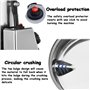 Hydravex Broyeur à Grains électrique, Machine à Poudre de broyeur à Grains 5000 W, broyeur électrique 4500 g avec Fonctions de P