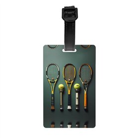 Balles de tennis et raquettes de bagages – Identifiants sécurisés d'identification de voyage