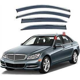 WeiYH Deflecteur vitre Voiture pour Mercedes E Class I MK4-W212 2010-2015