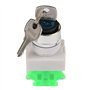 Interrupteur à clé, Interrupteur de Verrouillage à clé de sécurité à 3 Positions LAY37-20Y / 31220V 5A Sélecteur Rotatif Trou de