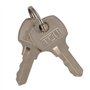 Interrupteur à clé, Interrupteur de Verrouillage à clé de sécurité à 3 Positions LAY37-20Y / 31220V 5A Sélecteur Rotatif Trou de