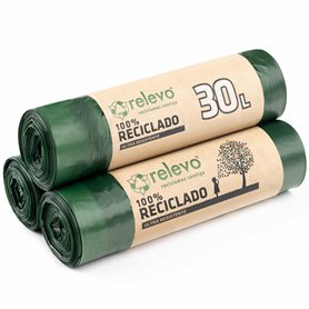 Relevo sacs poubelle avec poignées