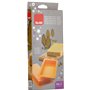 Ibili 793501 Set 2 Moules à Nougat Tronc + Onces Polyéthylène