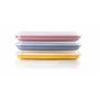 IBILI - Cône pour saucisses et charcuterie bleu 24.8 x 14.4 cm, plastique sans BPA, réutilisable
