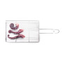 IBILI Double grille pour sardines et poulpes - 30 x 20 x 2 cm - Acier inoxydable 18%, Argent