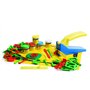 Jovi - KIT Soft Dough BLANDIVER, Set Mes premières Lettres et Chiffres + 5 Pots de 50 g Pâte à Jouer Souple + Presse + Accessoir