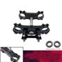 Pontets Guidon Moto pour HUAQVARNA CNC Triple Tree Clamps Tige De Direction Et Support De Guidon Riser Mount Clamp Moto Ensemble