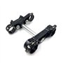 Pontets Guidon Moto pour HUAQVARNA CNC Triple Tree Clamps Tige De Direction Et Support De Guidon Riser Mount Clamp Moto Ensemble