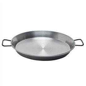 Garcima Poêle à Paella en Acier Poli