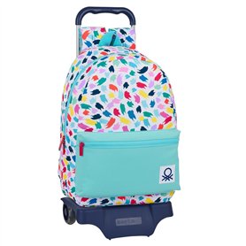 Cartable à roulettes Benetton Painting Multicouleur