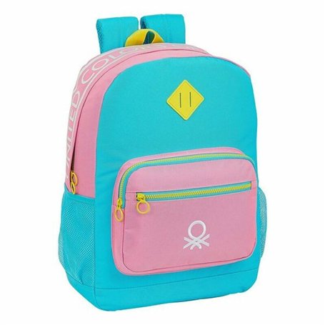 Sacoche pour Portable Benetton Color Block 15
