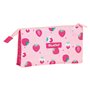 Trousse Fourre-Tout Triple Berry Brillant BlackFit8 Berry brilliant Rose 22 x 12 x 3 cm