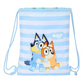 Sac à dos serré par des ficelles Bluey Sisters Vert 26 x 34 x 1 cm