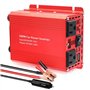 Convertisseur Onduleur Voiture 500 W 12 V CC vers 110 V CA 60 Hz avec Deux Ports USB Et Ports Charge Rapide Adaptateur Chargeur