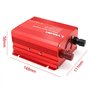 Convertisseur Onduleur Voiture 500 W 12 V CC vers 110 V CA 60 Hz avec Deux Ports USB Et Ports Charge Rapide Adaptateur Chargeur 