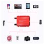 Convertisseur Onduleur Voiture 500 W 12 V CC vers 110 V CA 60 Hz avec Deux Ports USB Et Ports Charge Rapide Adaptateur Chargeur 