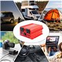 Convertisseur Onduleur Voiture 500 W 12 V CC vers 110 V CA 60 Hz avec Deux Ports USB Et Ports Charge Rapide Adaptateur Chargeur 