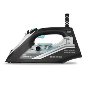 Taurus - Fer à repasser vapeur Geyser Eco 3200W | Semelle Ultra X-Slide XL | Vapeur 220g/min | Chauffe rapide 30s | Anticalcaire