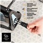 Taurus - Fer à repasser vapeur Geyser Eco 3200W | Semelle Ultra X-Slide XL | Vapeur 220g/min | Chauffe rapide 30s | Anticalcaire