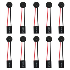 ICQUANZX PC Carte mère Interne Haut-Parleur Piezo BIOS Alarme Buzzer pour Arduino Computer Case DIY (Pack de 10)
