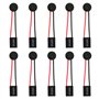 ICQUANZX PC Carte mère Interne Haut-Parleur Piezo BIOS Alarme Buzzer pour Arduino Computer Case DIY (Pack de 10)