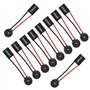 ICQUANZX PC Carte mère Interne Haut-Parleur Piezo BIOS Alarme Buzzer pour Arduino Computer Case DIY (Pack de 10)
