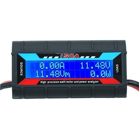 ARCELI Analyseur de puissance 150A Wattmètre RC haute précision avec écran LCD numérique pour la tension (V) actuelle (A)