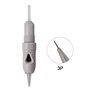 20 pièces Spirale Maquillage Permanent Aiguilles de tatouage Microblading jetables pour Machine Maquillage Permanent 1P/3P/5P/7P