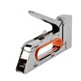 Pistolet agrafeur pneumatique sans huile Agrafeuse robuste for fenêtre en papier, outils de pistolet à ongles avec 2400 clous en