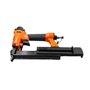 Pistolet agrafeur pneumatique sans huile Pistolet cloueur pneumatique 18GA 2 en 1, agrafeuse pneumatique for meubles de toiture,