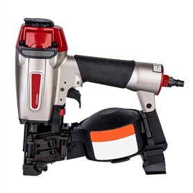 Agrafeuse pneumatique pour tissus d'ameublement Pistolet cloueur à bobine for toiture CRN45A Pistolet à clous pneumatique à poig