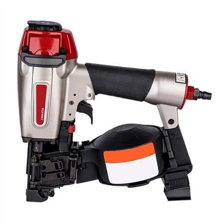 Agrafeuse pneumatique pour tissus d'ameublement Pistolet cloueur à bobine for toiture CRN45A Pistolet à clous pneumatique à poig