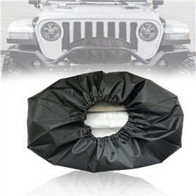 Shine123 - Housse de treuil étanche - Protection de treuil électrique robuste 210D pour camion et SUV