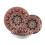 Assiettes Versa Rose Porcelaine 18 Pièces