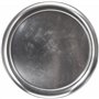 García de Pou Assiette à Pizza Plate 28 cm Argente Aluminium