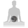 García de Pou Assiette à Pizza Plate 28 cm Argente Aluminium
