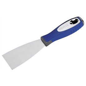 Alyco 196411 – Spatule inox manche ergonomique bi-matière 80 mm