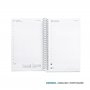 Miquelrius - Agenda annuel 2023 - Jour Page - Taille active 117 x 182 mm - Couverture rigide - Reliure spirale - Espagnol, Angla