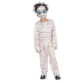 Rubies Costume de momie maléfique pour enfant et fille T-shirt avec pantalon et masque