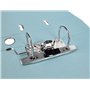 Liderpapel 932061 Documenta Classeur Levier Carton Rembordé PVC 1,9 mm Dos 52 mm Rado Métallique Gris