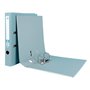 Liderpapel 932061 Documenta Classeur Levier Carton Rembordé PVC 1,9 mm Dos 52 mm Rado Métallique Gris